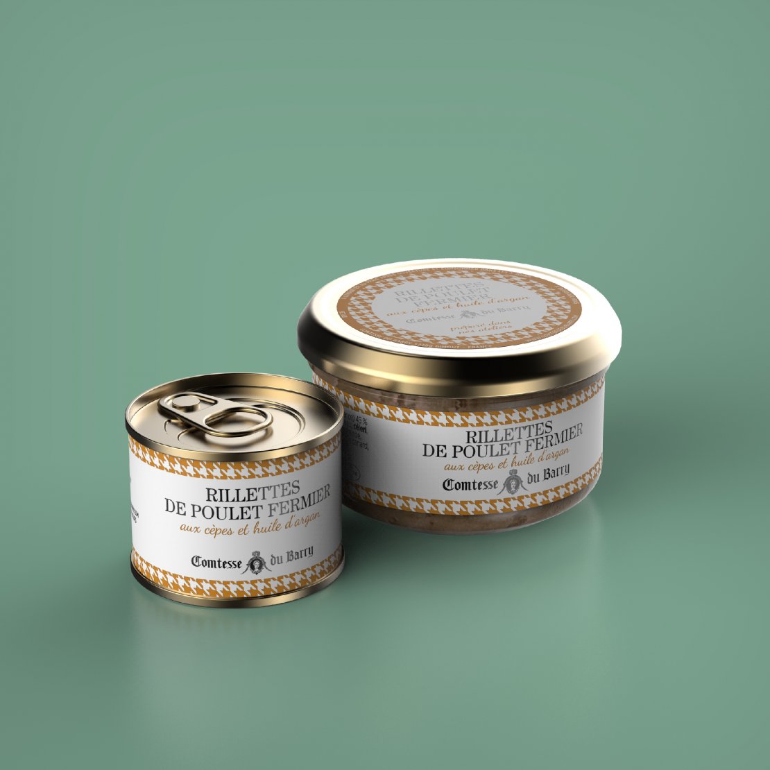 Comtesse du Barry - Rillettes 70g +140g standard