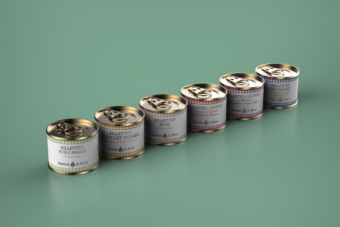 Comtesse du Barry - Rillettes 70g colorama