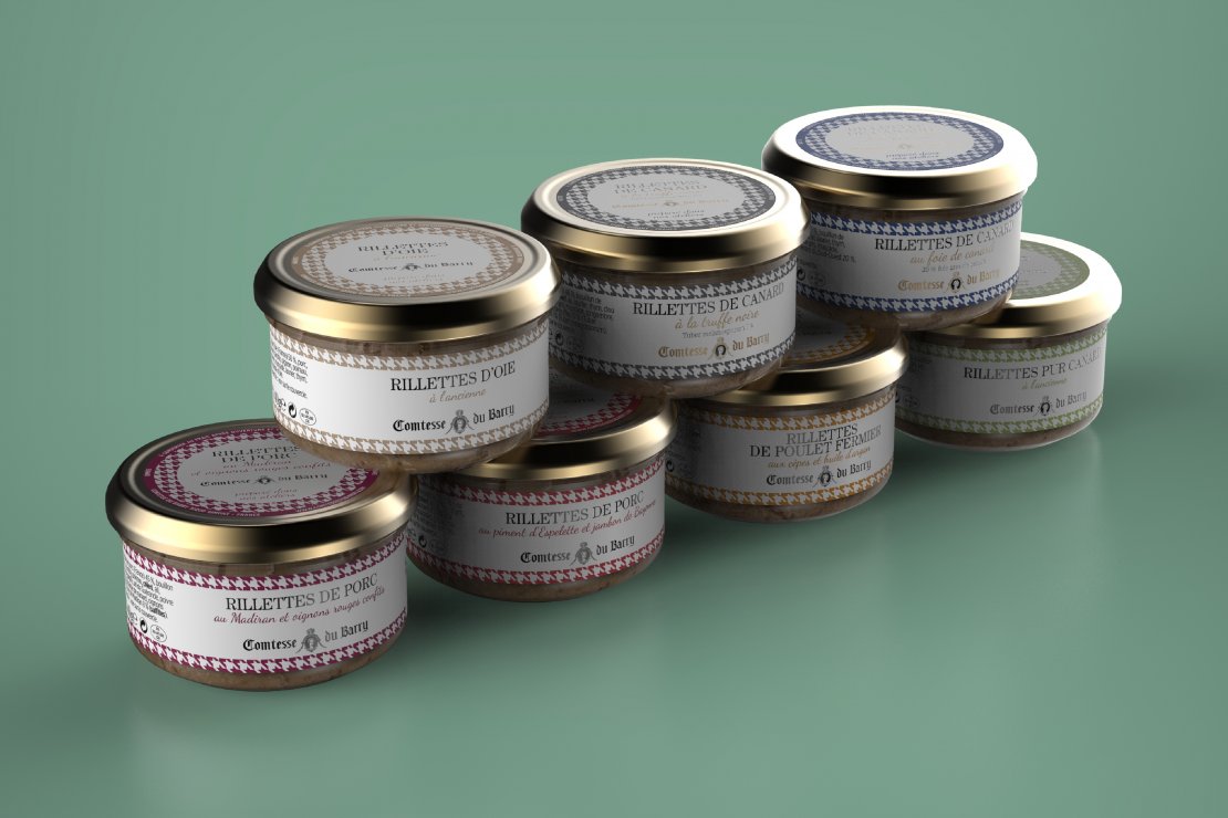 Comtesse du Barry - Rillettes 140g colorama